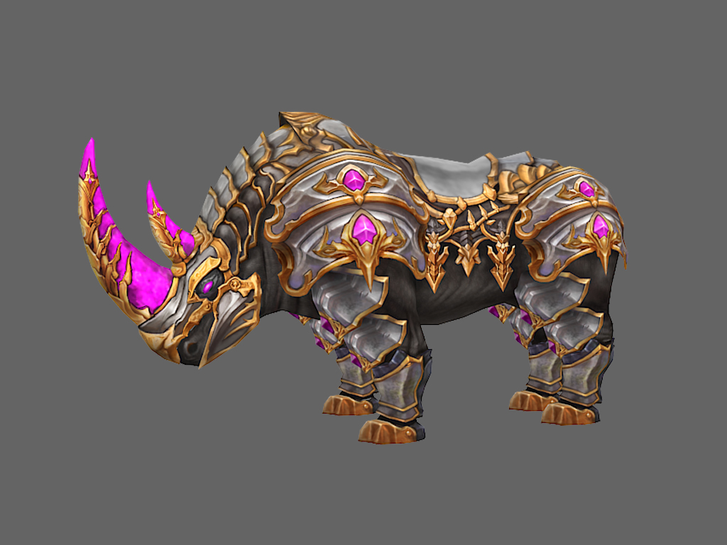 Rare Rhino